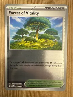 Forest of Vitality 117/132 Uncommon Reverse Holo Pokemon TCG Mega Evolution NM - Image 1