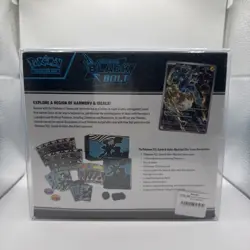 Pokemon TCG Scarlet & Violet Black Bolt ETB Factory Sealed & .40MM Protector - Image 2