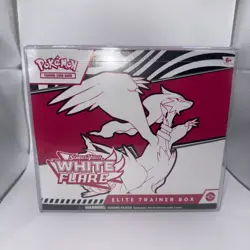 Pokemon TCG: Scarlet & Violet White Flare ETB - Factory Sealed & .40MM Protector - Image 1