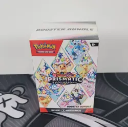 Pokemon TCG Scarlet & Violet Prismatic Evolutions Booster Bundle Factory Sealed - Image 1