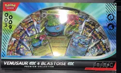 New Pokemon TCG Venusaur ex and Blastoise ex Premium Collection Box (SEALED) - Image 1