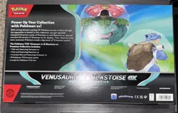 New Pokemon TCG Venusaur ex and Blastoise ex Premium Collection Box (SEALED) - Image 2