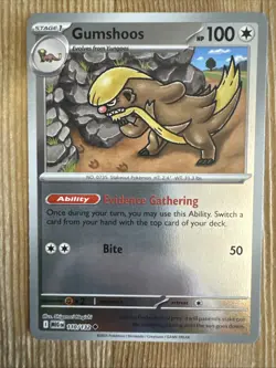 Gumshoos 110/132 Reverse Holo Rare - Pokemon TCG Mega Evolution - NM - Image 1