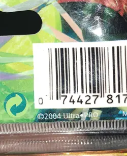 2 Sealed 2004 Ultra Pro Deck Protector Sleeves Yu Gi Oh Spectrum Orange/Green - Image 3
