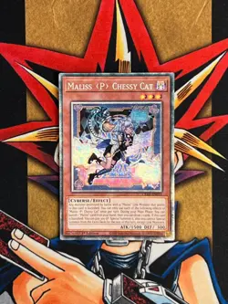 CRBR-EN016 Maliss P Chessy Cat Collector's Rare 1st Edition NM Yugioh Card - Image 1