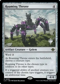 Roaming Throne Promo Pack The Lost Caverns of Ixalan NM MTG - Image 1