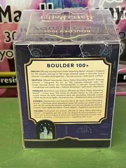 NEW Ultimate Guard Boulder 100+ MTG Harry Potter 4 Houses - Hufflepuff DECK BOX - Image 2