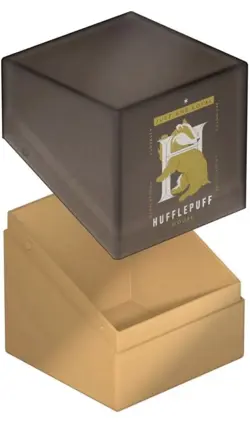 NEW Ultimate Guard Boulder 100+ MTG Harry Potter 4 Houses - Hufflepuff DECK BOX - Image 4