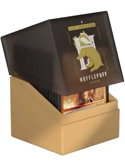 NEW Ultimate Guard Boulder 100+ MTG Harry Potter 4 Houses - Hufflepuff DECK BOX - Image 5