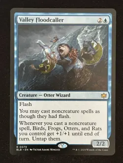1x MTG Valley Floodcaller - Bloomburrow (BLB) #79 - Magic the Gathering - Image 1