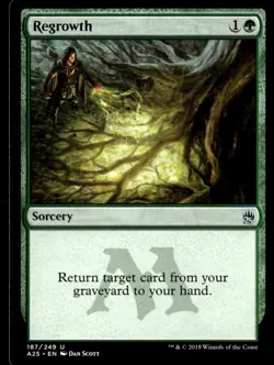 2018 Masters 25 Regrowth Masters/Uncommon #187 - Image 1
