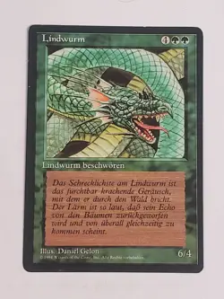 MTG Craw Wurm (German Revised (BB)/Green/C) - BGM - Image 1