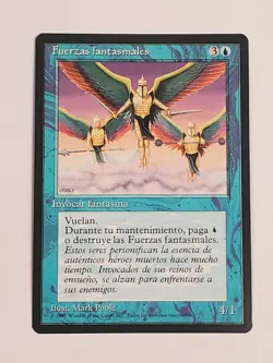 MTG Phantasmal Forces (Spanish 4th Edition (BB)/Blue/U) - BGM - Image 1