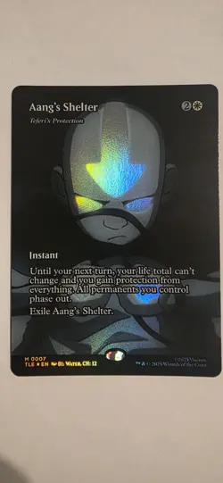 Aang's Shelter - Teferi's Protection (Borderless) Avatar: The Last Airbender:... - Image 1