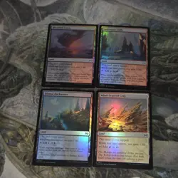 MTG Tarkir Dragonstorm : Dual Lands Foils Only Lot • 4 - Image 1