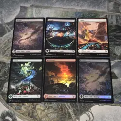 MTG : Full Art Lands & Foils Mix Lot • 6 - Image 1