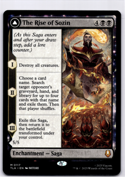 The Rise of Sozin Regular NM MTG - Image 1