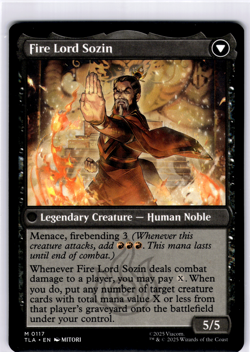 The Rise of Sozin Regular NM MTG - Image 2