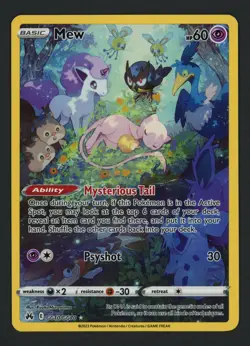 Mew GG10/GG70 Crown Zenith: Galarian Gallery Ultra Rare Pokemon TCG - Image 1