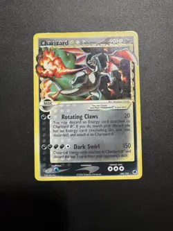 Pokemon Charizard Gold Star Delta Species 100/101 EX Dragon Frontiers - Image 1