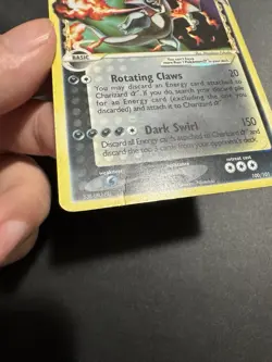 Pokemon Charizard Gold Star Delta Species 100/101 EX Dragon Frontiers - Image 2