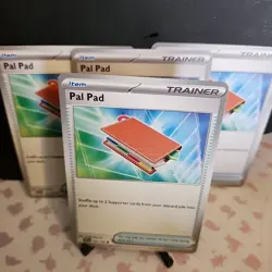 4x Pal Pad 182/198 Pokemon Scarlet & Violet Base Set Trainer Playset Regular NM - Image 2