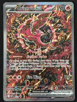 Oricorio ex Special Illustration Rare Promo 024 Pokemon Phantasmal Flames NM - Image 1