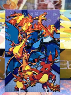 Charizard Evolutions Cracked Holo Team Rocket Card Database Peru Pokemon - Image 1