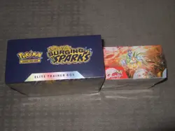 Pokemon Sword & Shield SURGING SPARKS Booster Box +ETB Game (NEW) 820650860911 - Image 2
