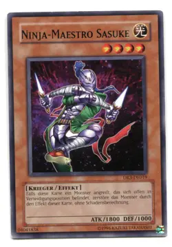 Yu-Gi-Oh! Ninja MAestro Sasuke Rare DR3-DE019 - Image 1