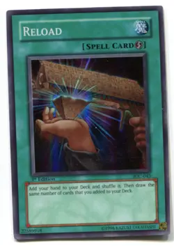 Yu-Gi-Oh! PLAYED/POOR Reload Super Rare englisch Nachladen - Image 1