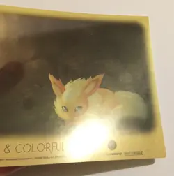 Flareon Eevee Eievui & Colourful Friends Pokemon Clear Card Centre 2017 Japan - Image 5
