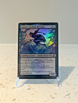 Avatar MTG Katara, Seeking Revenge FOIL U 0148 Magic Card NM - Image 1