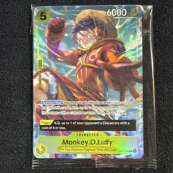 Monkey.D.Luffy (Illustration Box Vol.3) OP07-109 OP Sealed Promo Cards Foil - Image 3