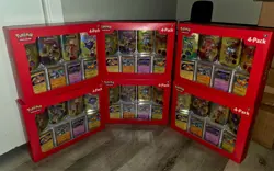 Pokemon 4 Pack Mini Tins + 4 Promo Cards - 151 SAMS CLUB EXCLUSIVE LOT OF 6 - Image 1