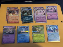 Pokemon EEVEE EVOLUTION Prismatic Evolutions 12 Cards Holo Reverse Holo Umbreon - Image 1