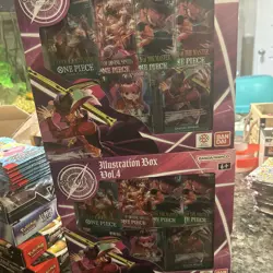 One Piece Card Game Illustration Box Vol. 4 (IB04) Ship Fast Free - Image 1