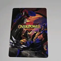 Fleer Marvel Overpower CCG 1995 Cable Character Card - Image 2