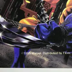 Fleer Marvel Overpower CCG 1995 Cable Character Card - Image 3