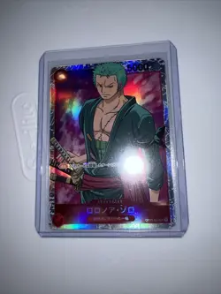 One Piece Card Game - Roronoa Zoro OP01-025 SR Romance Dawn - Image 1