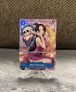 Boa Hancock (Alt Art) OP13-051 R Carrying on His Will - ONE PIECE Card ENGLISH - Image 1