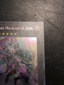 Yu-Gi-Oh! SECRET RARE CARD LEGENDARY MAGICIAN OF DARK WSUP-EN052 1ST NM/VLP - Image 4