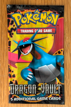 Dragon Vault ~ Booster (No Cards) Pack Wrapper ~ Salamence Artwork!! - Image 1