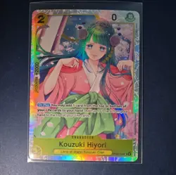 Kouzuki Hiyori OP06-106 SR One Piece Wings of the Captain Card - Image 1