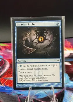 MTG - Gitaxian Probe - New Phyrexia 35/175 - Regular Common - Phyrexian Mana - Image 1