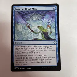 Into the Flood Maw Bloomburrow #52 Uncommon - Image 1