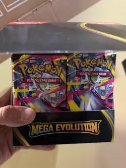 Pokemon Mega Evolutions - Lot of 3 factory sealed new Booster Packs - Image 1