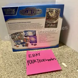 Pokemon Center Pokemon TCG Scarlet & Violet Stellar Crown ETB Elite Trainer Box - Image 4