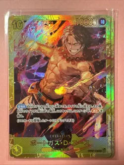 2024 ONE PIECE JAPANESE 500 YEARS IN THE FUTURE #OP07-119 PORTGAS D. ACE SEC NM - Image 1
