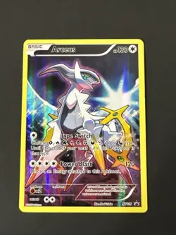 Pokemon TCG Arceus XY116 Black Star Promo - NM - Image 1